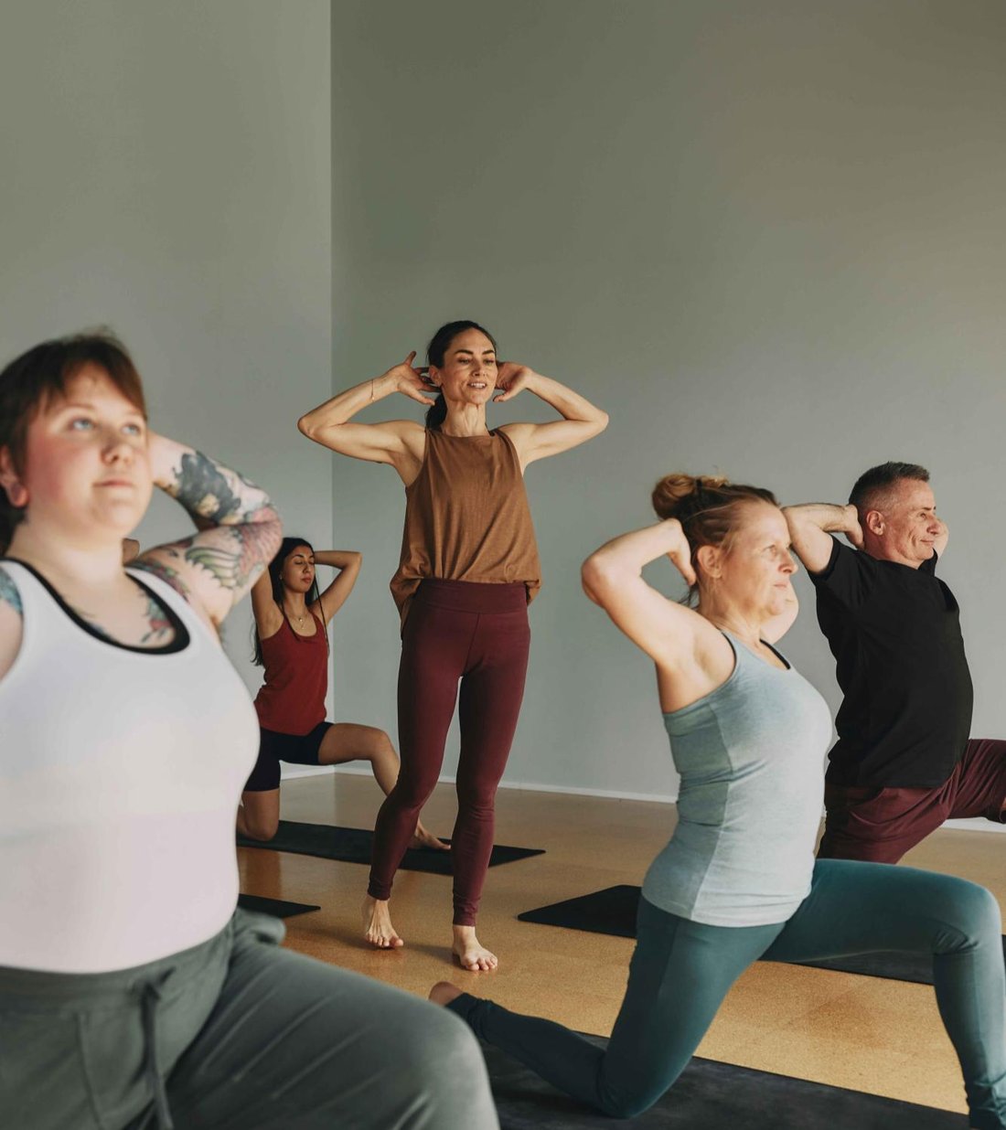 Žena při cvičení — energie a železo